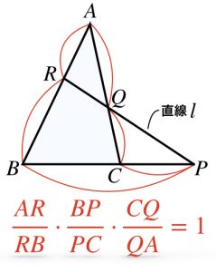 メネラウスの定理まとめ 証明 覚え方 逆 問題 理系ラボ